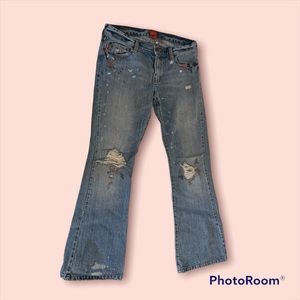 RARE y2k Abercrombie and Fitch Flare Jeans